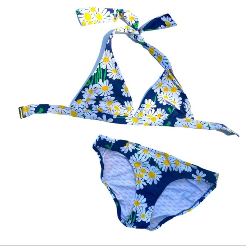Lilly Pulitzer Daisy Bikini Small Bottom and XS Top